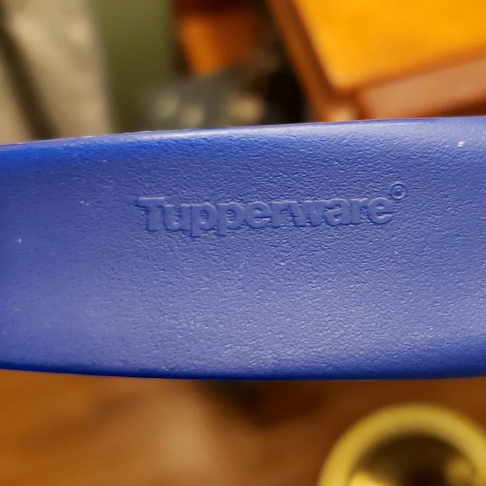 NWT Tupperware bold 'n blue ladle